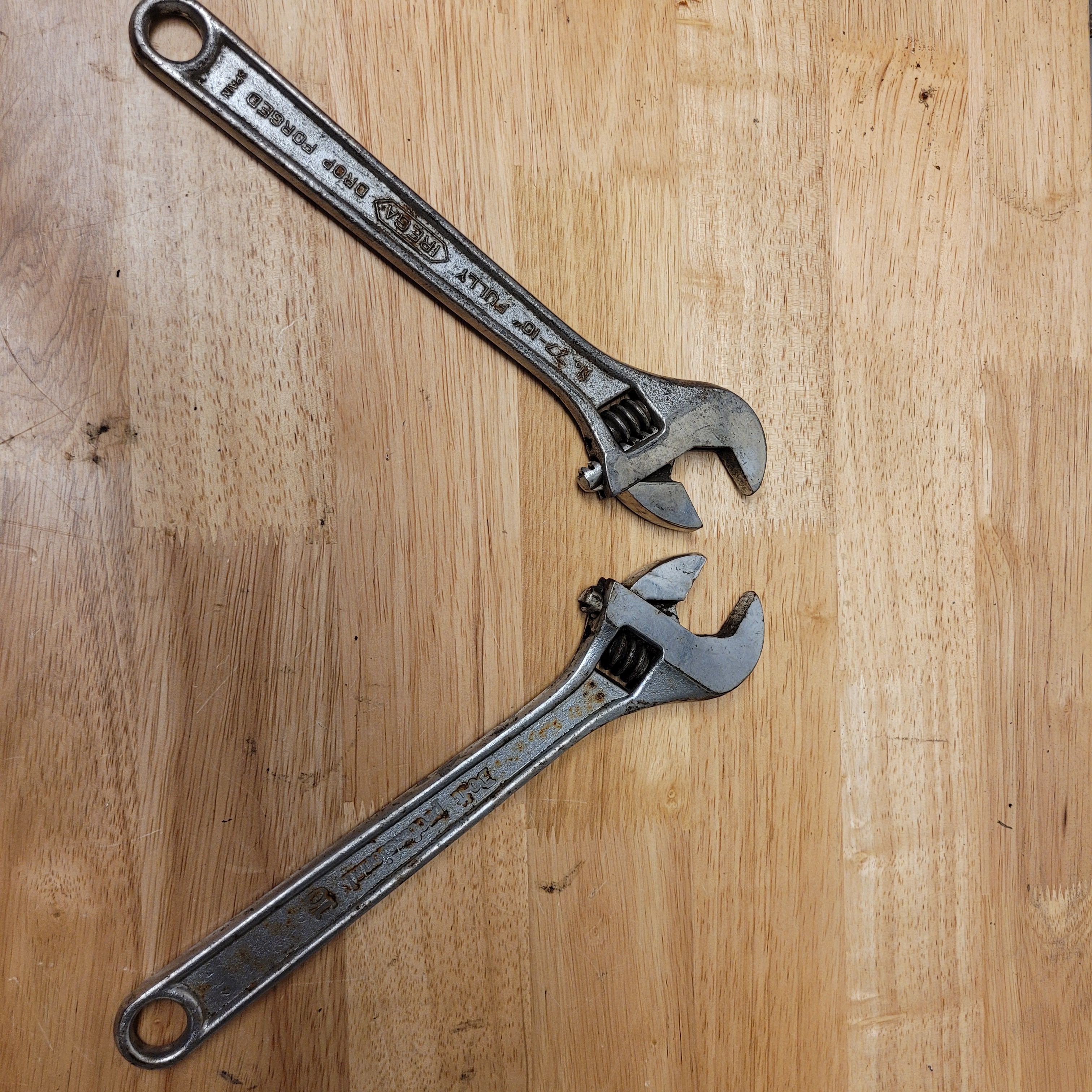 Cresent Used In Cresent Wrench – Antique Iron Media